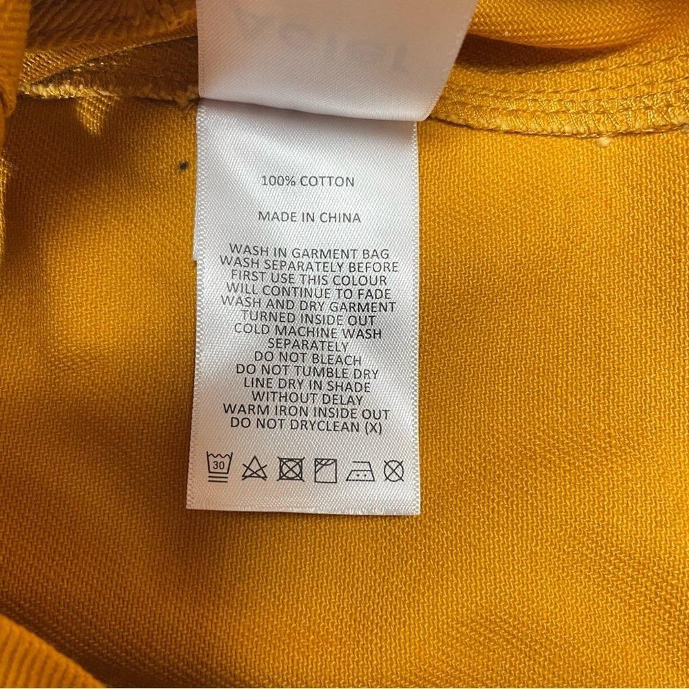 ACLER Etchells Denim Skirt In Yellow Size US 2 - Picture 11 of 11